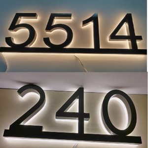 <span class=keywords><strong>Lettres</strong></span> en relief 3D en acrylique avec éclairage LED néon, montées au mur, étanches IP65, pour la publicité, la décoration, les hôpitaux - Product Image 6