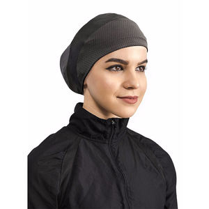 Premium Quality Spandex Material Quick Dry <b>Sports</b> <b>Hijab</b> Casual Style Islamic Clothing Scarf for Muslim Women Fitness All Seasons - Product Image 1