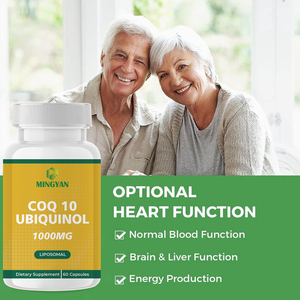 Complément alimentaire de soutien cardiaque antioxydant à absorption élevée OEM/ODM, formule premium, capsules molles de CoQ10 liposomale Ubiquinol - Product Image 4