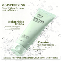 Limpiador Facial de Aminoácidos de Marca Privada O'ROLA, Hidratante, Suave, No Grasoso, para Piel Sensible, Logotipo Personalizado OEM, 120 ml