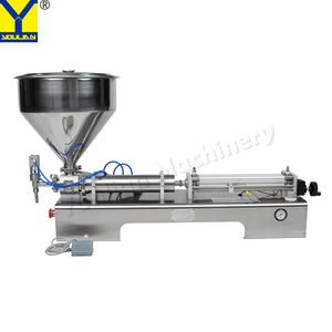 G1WGD Machine d'embouteillage <span class=keywords><strong>de</strong></span> remplissage <span class=keywords><strong>de</strong></span> pâte <span class=keywords><strong>de</strong></span> ketchup à piston horizontal à une tête, liquide visqueux et crème, <span class=keywords><strong>prix</strong></span> d'usine - Product Image 2