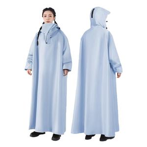 Imperméable long pour adulte, style <span class=keywords><strong>poncho</strong></span>, imperméable - pour la randonnée, le camping et le cyclisme sous la pluie - Product Image 1