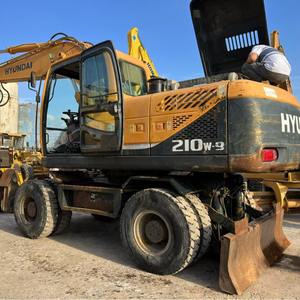 Gebruikt moderne 210W-9 wielgraafmachine, <span class=keywords><strong>Hyundai</strong></span> 210W, 150W, 225W, 170W, 60W wielgraafmachines met Cummins-motor, gebruikt in de mijnbouw - Product Image 4