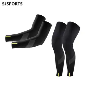 2022 Cycling Leg Warmers sleeves Black UV Protection Cycling Arm Warmer Breathable Bicycle Running MTB Bike cycling arm sleeves