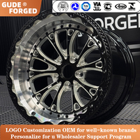 Jantes de course en alliage personnalisées GUDE 16 17 18 20 21 22 23 24 pouces à rebord profond forgées pour tout-terrain pour Tank Jeep Grand Cherokee