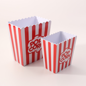 Bol à pop-corn récipient <span class=keywords><strong>en</strong></span> plastique salle de cinéma seau 2.5l emballage <span class=keywords><strong>en</strong></span> plastique seau à pop-corn personnalisé - Product Image 1