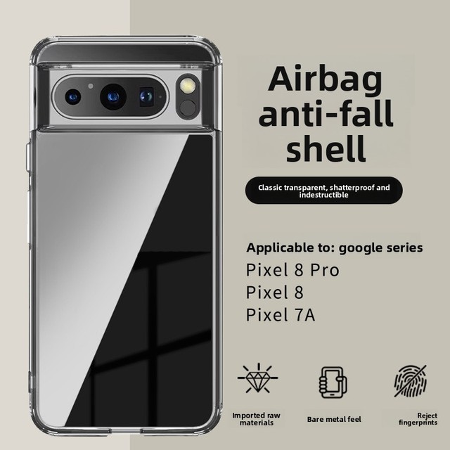 Google Pixel 9A/8pro/6/7/11/10pro XL Phone Case-Transparent Shockproof Protective Case with for Injection Molding All-inclusive