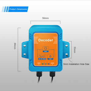Decodificador Inalámbrico para Solenoides de 9-24V, Control de Pulsos, Kit de Riego para Invernaderos y Campos Abiertos - Product Image 6