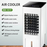 Ventilateur d'extérieur numérique sans pales tendance - Utilisation sur table en plastique