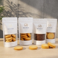 Sachet gonflable en plastique personnalisable pour salades, aliments pour bébés, chewing-gums, sushis, pizzas, lait, aliments pour animaux, croustilles de pommes de terre