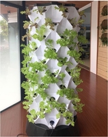 Serres agricoles, agriculture verticale, système d'aéroponie, tour de culture hydroponique, jardin vertical, système hydroponique vertical
