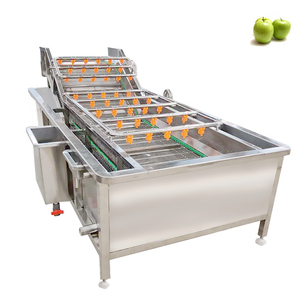 Machine de nettoyage à bulles pour fruits et légumes, machine de lavage à bulles semi-automatique, machine de nettoyage de fruits et légumes - Product Image 1