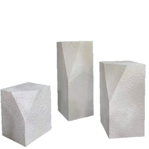 Accessoires <span class=keywords><strong>de</strong></span> table à dessert d'affichage <span class=keywords><strong>de</strong></span> zone <span class=keywords><strong>de</strong></span> réception <span class=keywords><strong>de</strong></span> mariage <span class=keywords><strong>de</strong></span> style moderne avec colonne <span class=keywords><strong>de</strong></span> texture ornement décoratif irrégulier pour table à gâteaux - Product Image 6