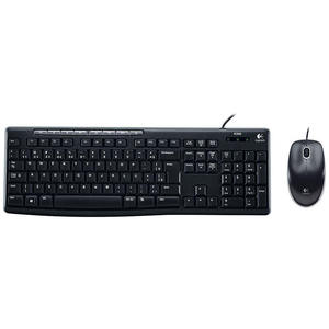 Mk200 Original 100% al por Mayor, Conjunto de Teclado y Ratón con Cable, Delgado, USB, Multimedia, Negro, Mk200, Conjunto de Teclado y Ratón USB - Product Image 4