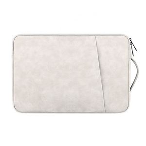 Women Girl's New Arrival for Pink PU Leather Laptop Sleeve Durable Double Storage with Large Capacity and Lightweight Design - Product Image 5