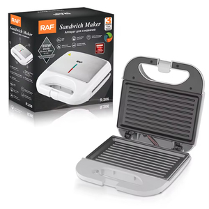 Multifunctional Mould Plates Detachable Non-stick Panini Press <b>Machine</b> Breakfast Grill Sandwich Maker <b>Machine</b> - Product Image 1
