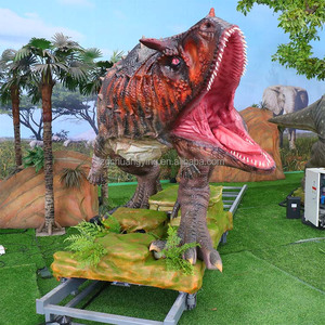 Thời kỳ kỷ Jura tùy chỉnh trượt animatronic Chất lượng cao với theo dõi Carnotaurus thu hút dòng chảy - Product Image 2