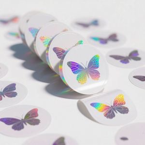 Autocollants personnalisés en vinyle imperméable pour emballage de produits, impression UV, conception de logo couleur, autocollants pour étiquettes d'emballage de bouteilles - Product Image 4