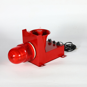 220VAC khẩn cấp ngoài trời Còi còi báo động 130dB cảnh báo an toàn <span class=keywords><strong>LED</strong></span> ánh sáng nhà Hệ thống an Ninh với sừng - Product Image 3