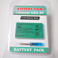 Batterie au lithium de remplacement 3.7V 850mAh pour batterie rechargeable Nintendo pour GBA SP