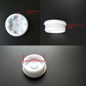 จุกปิดถังพลาสติกแบบกำหนดเองพร้อมเกลียว - Product Image 4