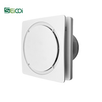 Ventilador de Extracción Eléctrico de Alta Calidad para el Hogar, Baño y Cocina, Potente Ventilación para Inodoro, con Rodamientos de Bolas, IP44, 90m/h, Ahorro de Energía