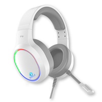 Grosir Headset komputer untuk Gaming 50mm speaker lampu Rgb Headset Gaming kualitas tinggi