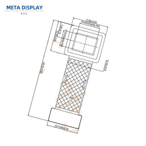 Alto brillo 0,5 pulgadas BOE 1600x1200 Pantalla LCD Micro Oled para HMD AR VR - Product Image 1
