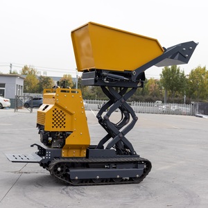 Mini-dumper sur chenilles auto-chargeur à levage élevé - Product Image 2