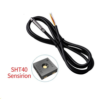 SHT20 SHT30 SHT40 Sensor Suhu dan Kelembaban Tahan Air Baja Tahan Karat Modul I2C Probe Digital 0.5m-6m Akurasi 0.1C