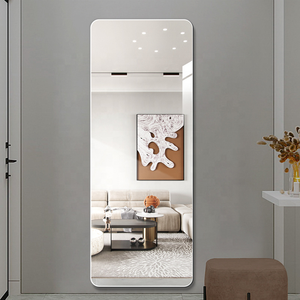 Produit Phare : Feuilles de <span class=keywords><strong>Miroir</strong></span> Acrylique Flexible Adhésives Murales, Carreaux de <span class=keywords><strong>Miroir</strong></span> Pleine Longueur sans Cadre pour Chambre à Coucher - Product Image 3