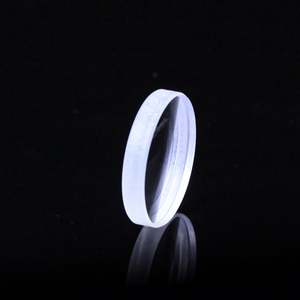 Quartz silice fondue Dia 40mm 70mm 80mm verre optique biconcave lentille Double concave - Product Image 5