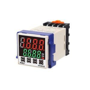 YHKJ Digital Time Relay YH48GS 220V Industrial Countdown <b>Timer</b> Manual Control - Product Image 1