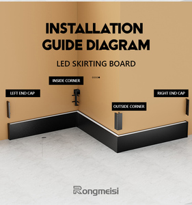 <span class=keywords><strong>Plinthe</strong></span> en <span class=keywords><strong>aluminium</strong></span> garanti avec <span class=keywords><strong>plinthe</strong></span> Led <span class=keywords><strong>Plinthe</strong></span> Led avec lumière Led <span class=keywords><strong>Plinthe</strong></span> en <span class=keywords><strong>aluminium</strong></span> avec panneau sans couture Led - Product Image 2