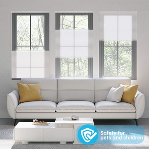 Tùy chỉnh từ trên xuống dưới lên không dây tổ ong Rèm Dễ dàng cài đặt màn di động bóng râm cho cửa sổ - Product Image 2