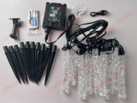 Solar Star Diamond Weihnachtsbeleuchtung Wasserdichte Solarbetriebene Lichter DC24V Dekorationsbeleuchtung für Außenbereich und Garten