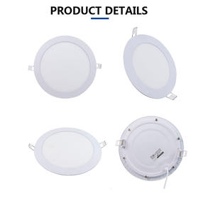 Ultra Slim 4 inch 6W lõm dẫn Bảng điều khiển ánh sáng với PVC & Nhôm Cơ thể 105mm mở D120mm thiết kế hiện đại Dimmable - Product Image 4