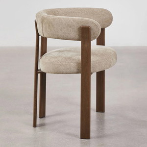 <span class=keywords><strong>Sedia</strong></span> da <span class=keywords><strong>Cucina</strong></span> e Ristorante Moderna con Struttura in Legno e Braccioli Imbottiti - Product Image 3