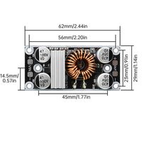 Carte d'alimentation transformateur DC abaisseur haute puissance à faible ondulation 100V vers 5/12/24V 8A
