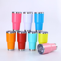 Vente chaude 19 couleurs tasse 30oz 20oz gobelet tasse en acier inoxydable tasse thermique 30 onces gobelet d'origine