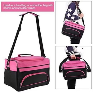 Bolsa de herramientas de peluquería portátil tipo bolso de mano, con certificación BSCI, para guardar tijeras y peines, estuche de viaje para estilistas. - Product Image 3
