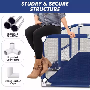 Thân Thiện Với Playpen Với Cổng An Toàn Trò Chơi Hàng Rào Đầy Màu Sắc Trong Nhà Trẻ Em Bóng Pit Hồ Bơi Sân Chơi - Product Image 5