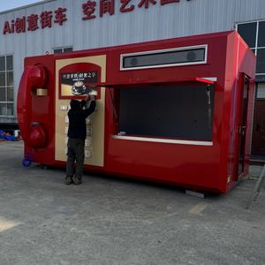 Kiosque à café de style téléphone créatif, camion de restauration mobile personnalisable pour café, crème glacée et restauration rapide, solution de marquage unique - Product Image 3