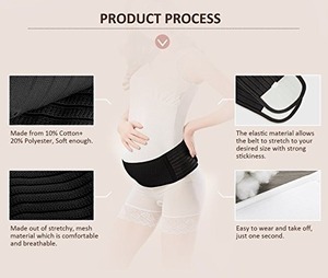 Paide sabuk perut kehamilan, ikat pinggang kehamilan Neoprene ringan tahan lama untuk kehamilan yang aman - Product Image 5