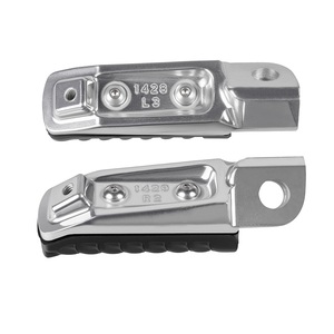 가와사키 Z650 Z900 H2 프론트 풋레스트 부품용 오토바이 고무 풋 페그 페달 - Product Image 1