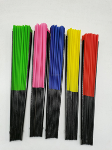 Meilleure Vente - Stock Disponible - Éventail en Bambou Traditionnel Peint, Réfléchissant aux UV, Grand et Sonore, Effet Néon - Product Image 2