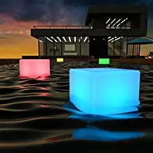 Grosir 16 warna lampu Led kubus bangku Bar meja kursi Led kubus lampu Led kubus