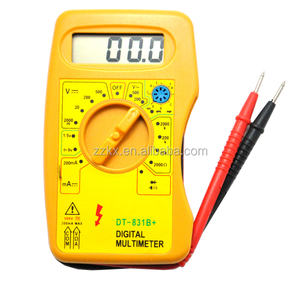 Multimètre numérique DT831B 31/2 chiffres avec écran LCD, indication de polarité et de batterie faible, test de diode et test de transistor - Product Image 1