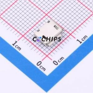 XUDF-0432-14 USB Connector SMD Connector ( Connector Type: Micro-B )( Protocol Standard: USB 2.0 )( Gender: Female ) - Product Image 1