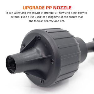 Ae824 Giao Diện Đôi Bọt Cơn Lốc Xoáy Xe Làm Sạch Súng Có Thể Điều Chỉnh Máy Bay Phản Lực Nước Dòng Tốt Rửa Với Ống Kép Cho Xe Máy Giặt - Product Image 4